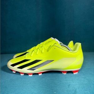 Adidas X Crazyfast Club FXG Athletic Soccer Cleats Yellow Men’s 11.5